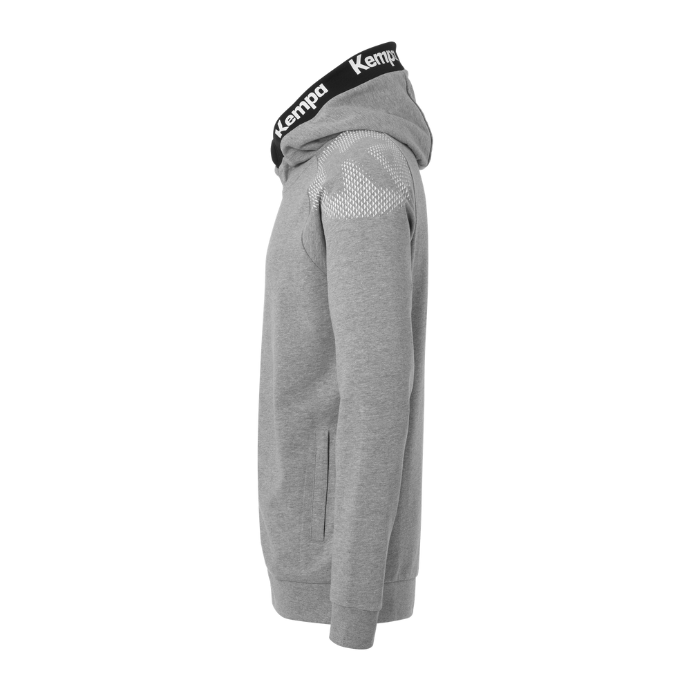 KEMPA Core 26 Hood Jacket Kind (dark grau melange)