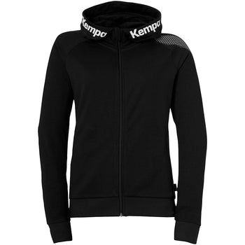 KEMPA Core 26 Hood Jacket Damen Schwarz