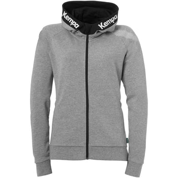 KEMPA Core 26 Hood Jacket Damen Dunkelgrau