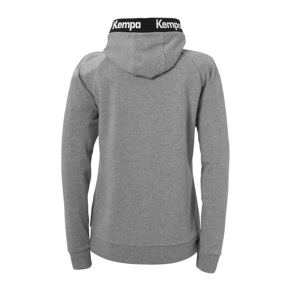 KEMPA Core 26 Hood Jacket Damen (dark grau melange)