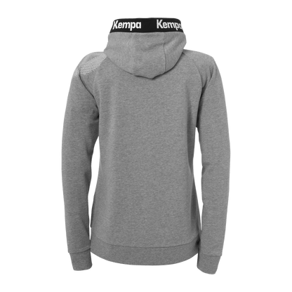 KEMPA Core 26 Hood Jacket Damen (dark grau melange)