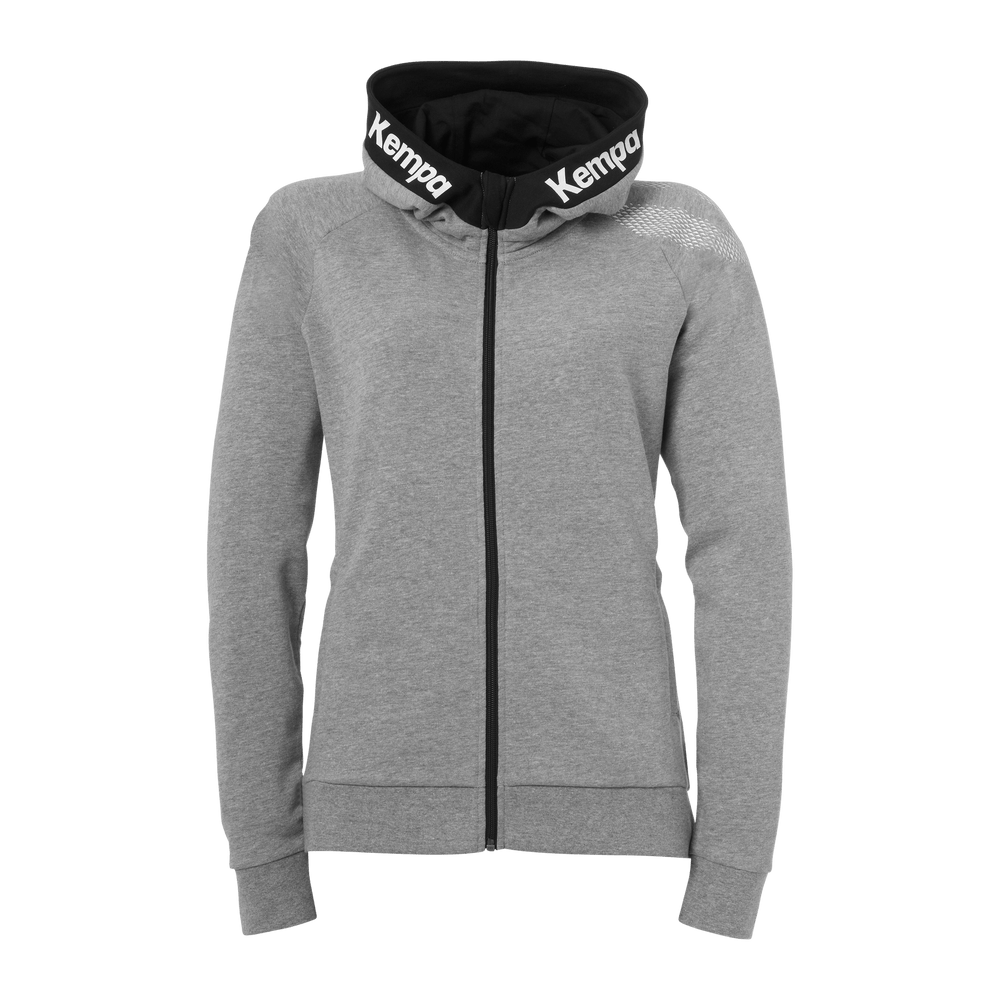 KEMPA Core 26 Hood Jacket Damen (dark grau melange)