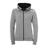 KEMPA Core 26 Hood Jacket Damen (dark grau melange)
