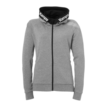 KEMPA Core 26 Hood Jacket Damen (dark grau melange)
