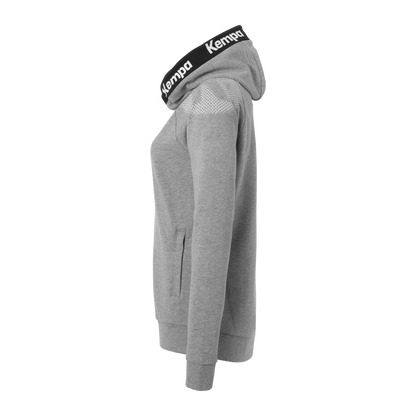 KEMPA Core 26 Hood Jacket Damen (dark grau melange)