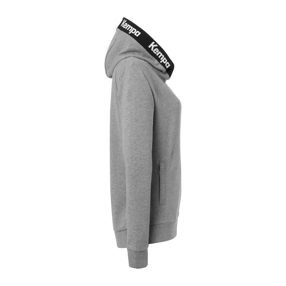 KEMPA Core 26 Hood Jacket Damen (dark grau melange)