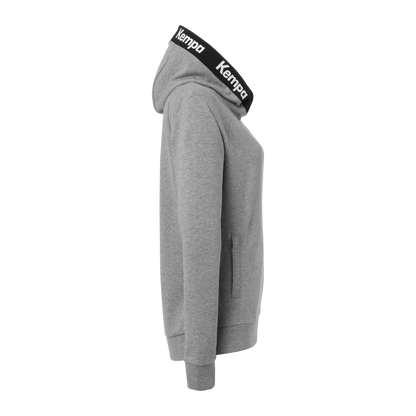 KEMPA Core 26 Hood Jacket Damen (dark grau melange)
