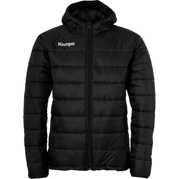 KEMPA Puffer Hood Jacket Kind Schwarz