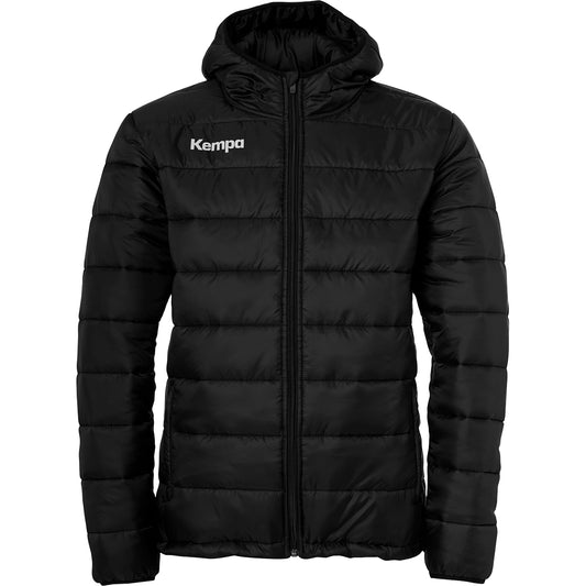 KEMPA Puffer Hood Jacket Kind Schwarz