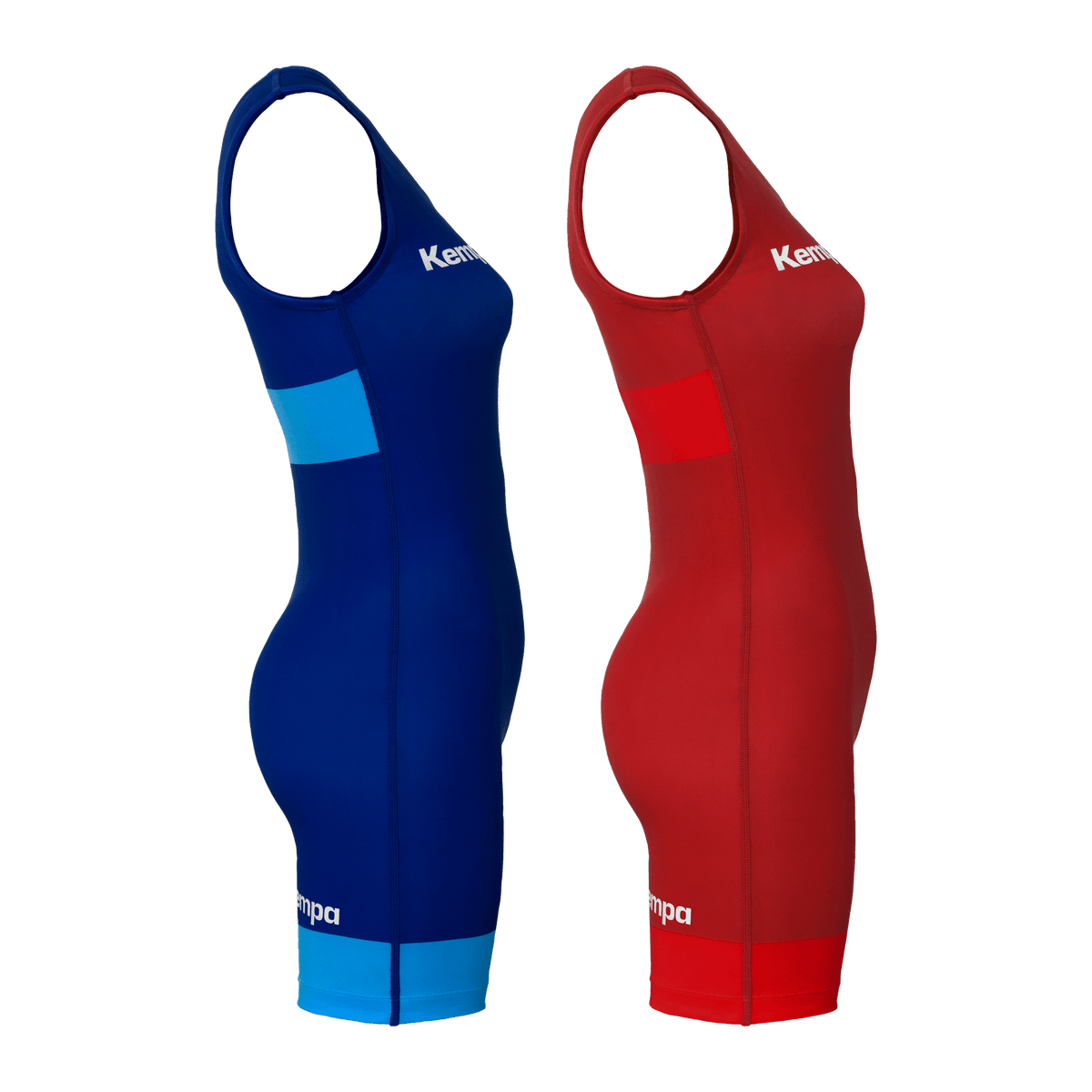 KEMPA Wrestling Singlet 2-Set Damen (royal/rot)