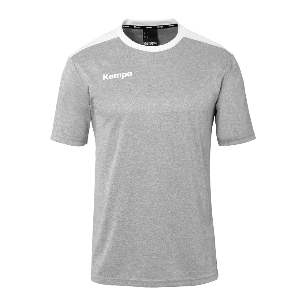 KEMPA Emotion 27 Shirt Kind (dark grau melange/weiß)