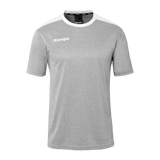 KEMPA Emotion 27 Shirt Kind (dark grau melange/weiß)