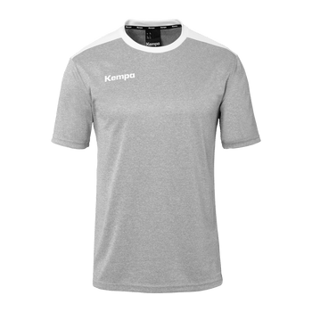 KEMPA Emotion 27 Shirt Kind (dark grau melange/weiß)
