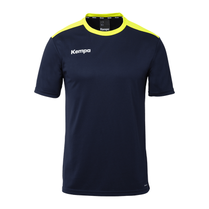 KEMPA Emotion 27 Shirt Kind (marine/fluo gelb)