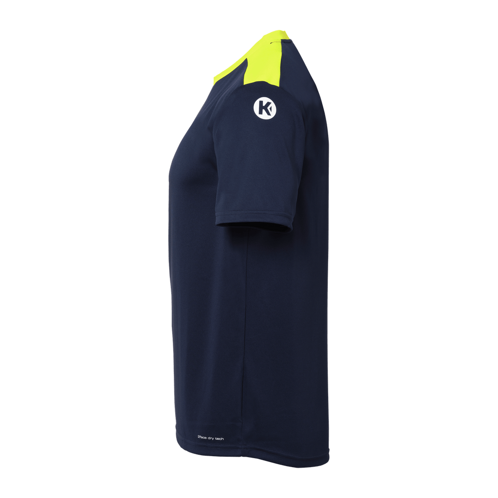 KEMPA Emotion 27 Shirt Kind (marine/fluo gelb)