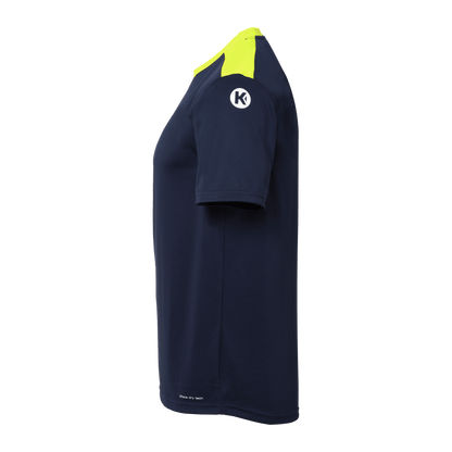 KEMPA Emotion 27 Shirt Kind (marine/fluo gelb)