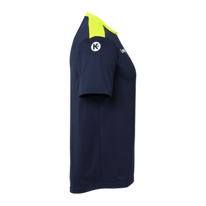KEMPA Emotion 27 Shirt Kind (marine/fluo gelb)
