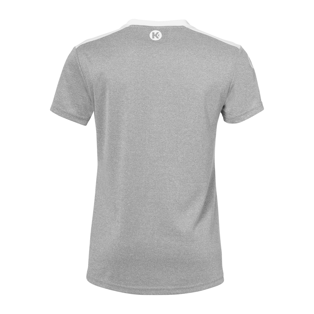 KEMPA Emotion 27 Shirt Damen (dark grau melange/weiß)