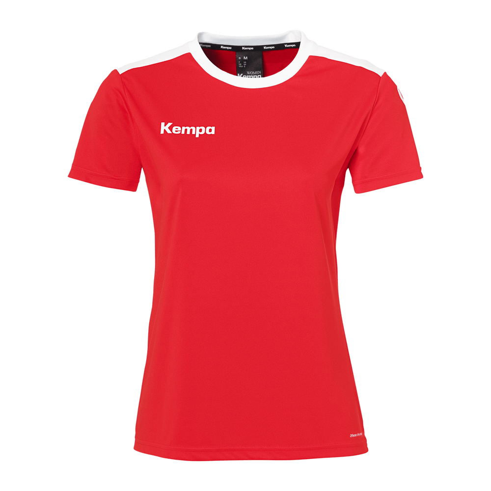KEMPA Emotion 27 Shirt Damen (rot/weiß)