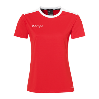 KEMPA Emotion 27 Shirt Damen (rot/weiß)
