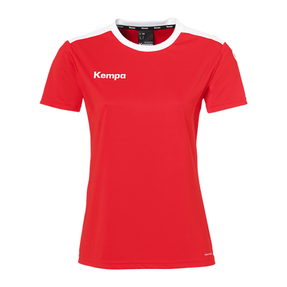 KEMPA Emotion 27 Shirt Damen (rot/weiß)
