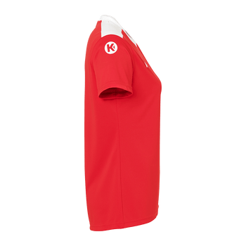 KEMPA Emotion 27 Shirt Damen (rot/weiß)