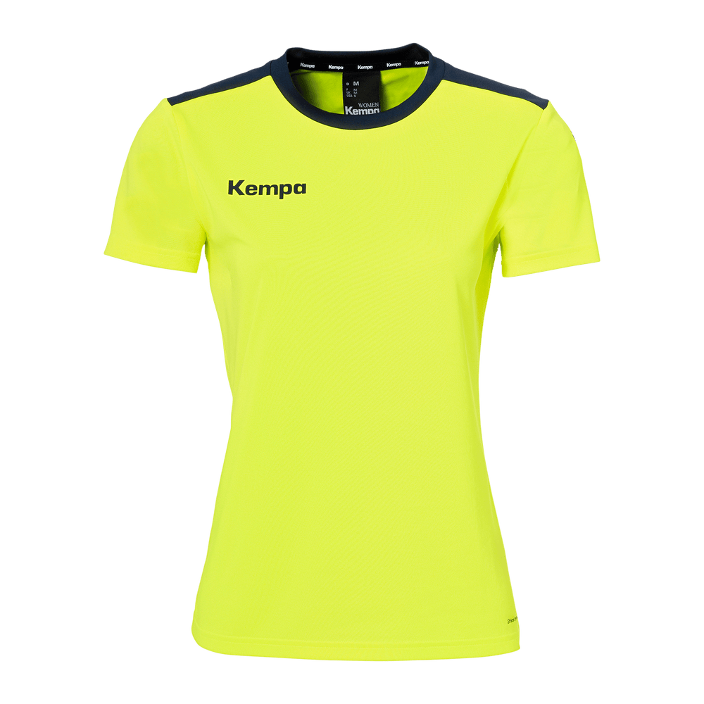 KEMPA Emotion 27 Shirt Damen (fluo gelb/marine)