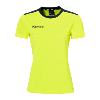 KEMPA Emotion 27 Shirt Damen (fluo gelb/marine)