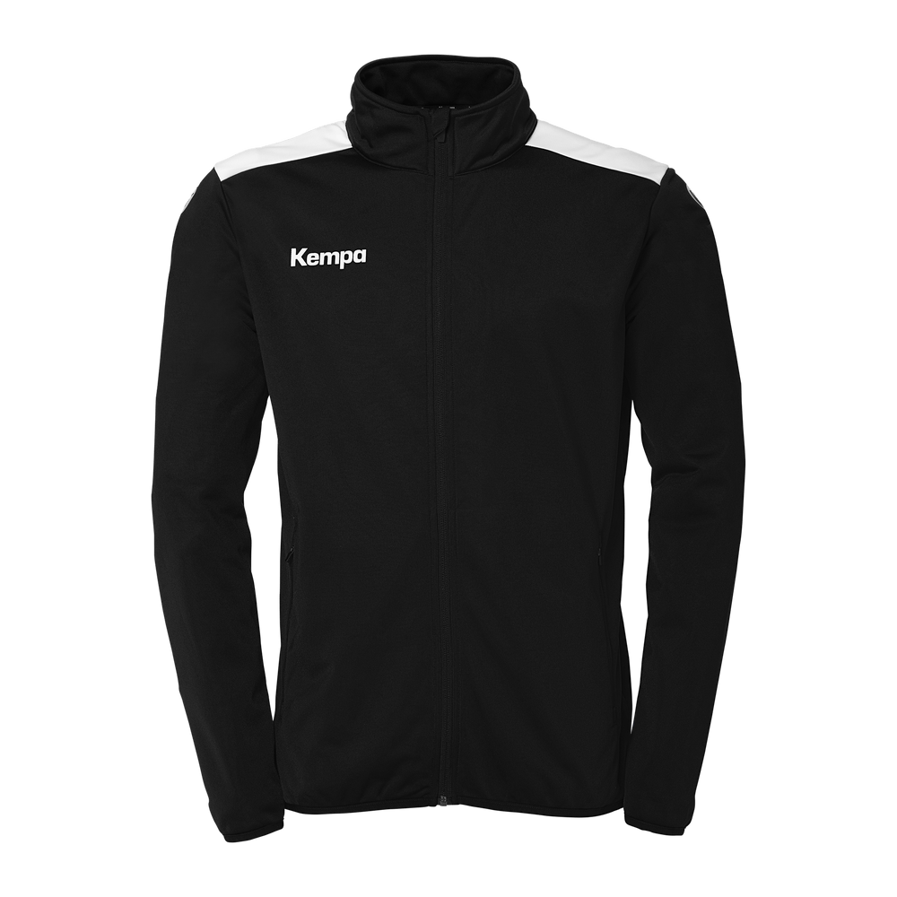KEMPA Emotion 27 Poly Jacke Kind (schwarz/weiß)