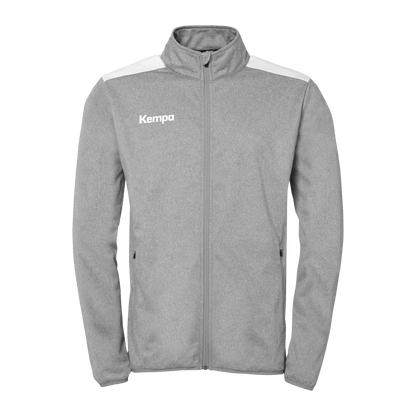 KEMPA Emotion 27 Poly Jacke Kind (dark grau melange/weiß)