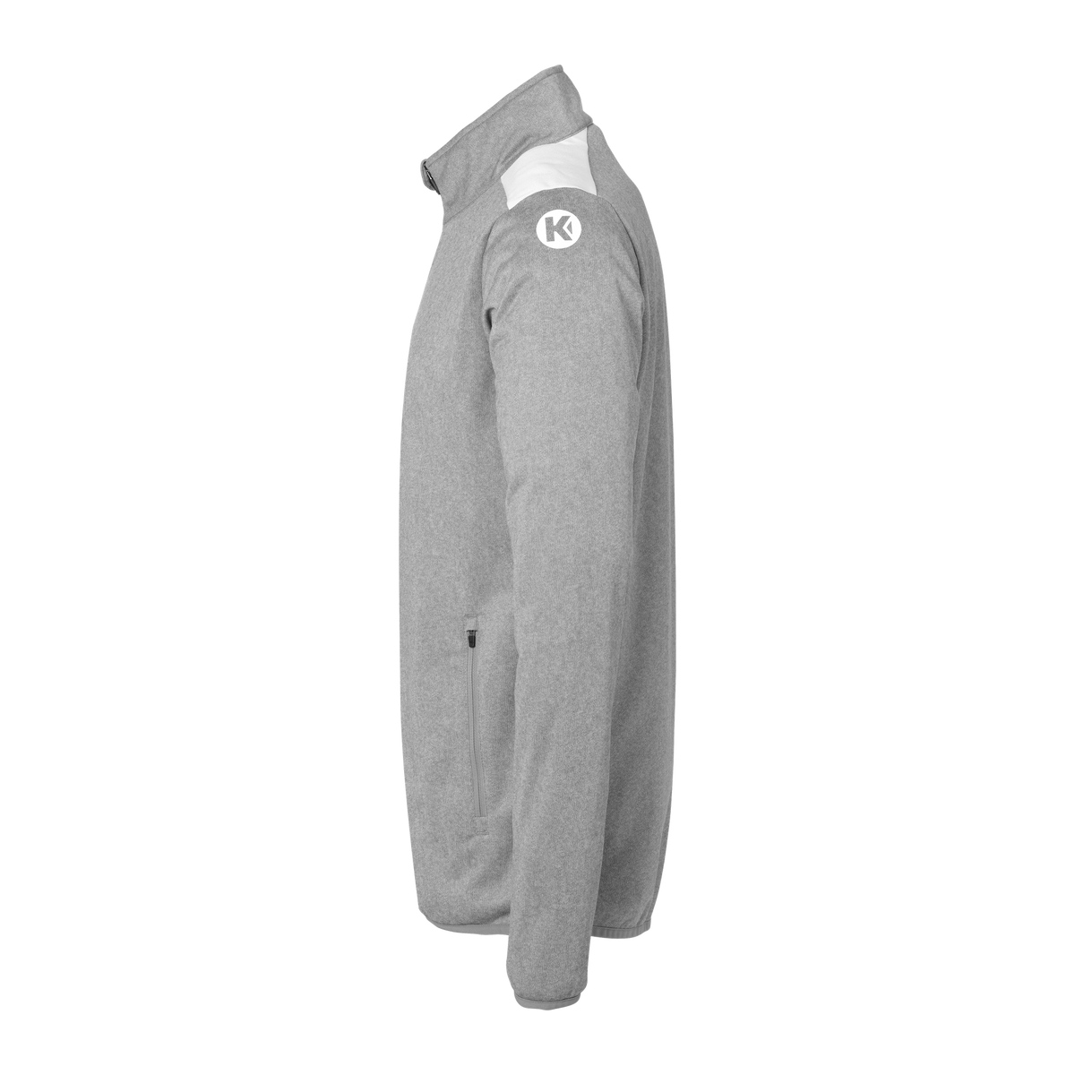 KEMPA Emotion 27 Poly Jacke Kind (dark grau melange/weiß)