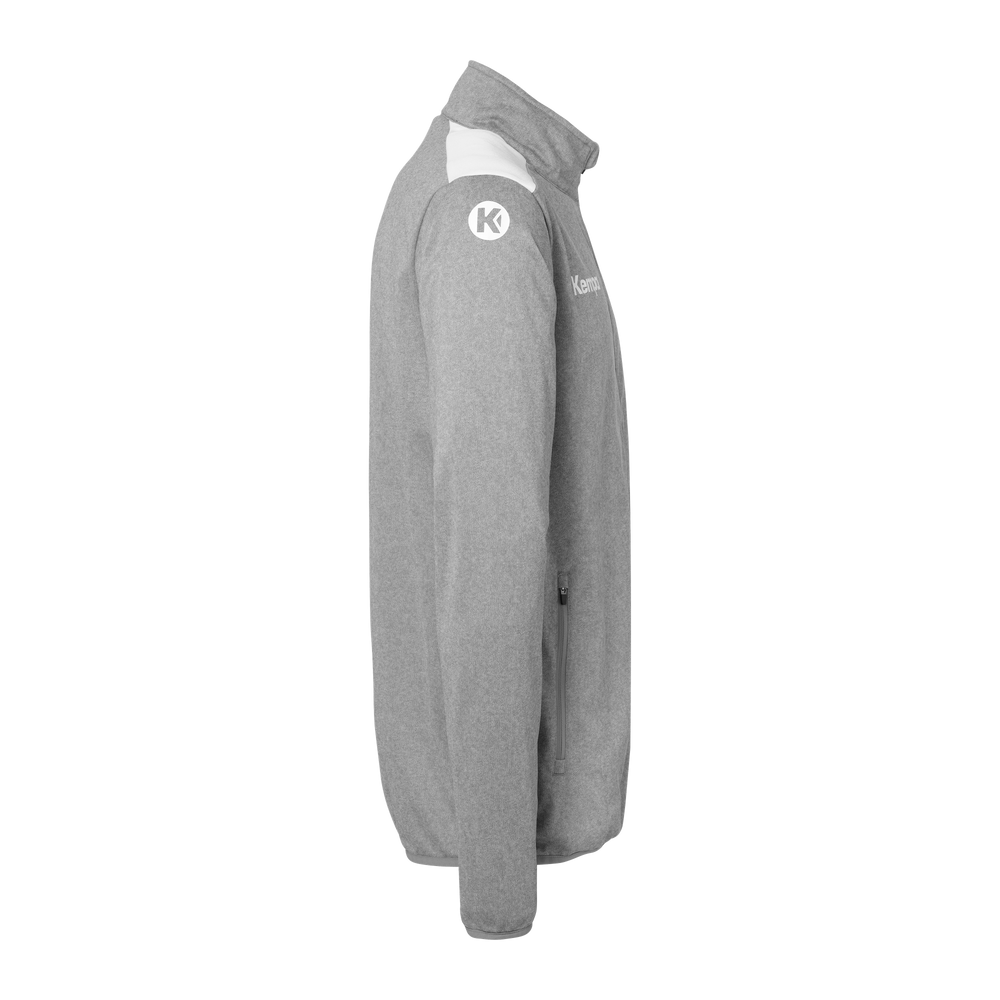 KEMPA Emotion 27 Poly Jacke Kind (dark grau melange/weiß)
