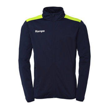 KEMPA Emotion 27 Poly Jacke Kind (marine/fluo gelb)
