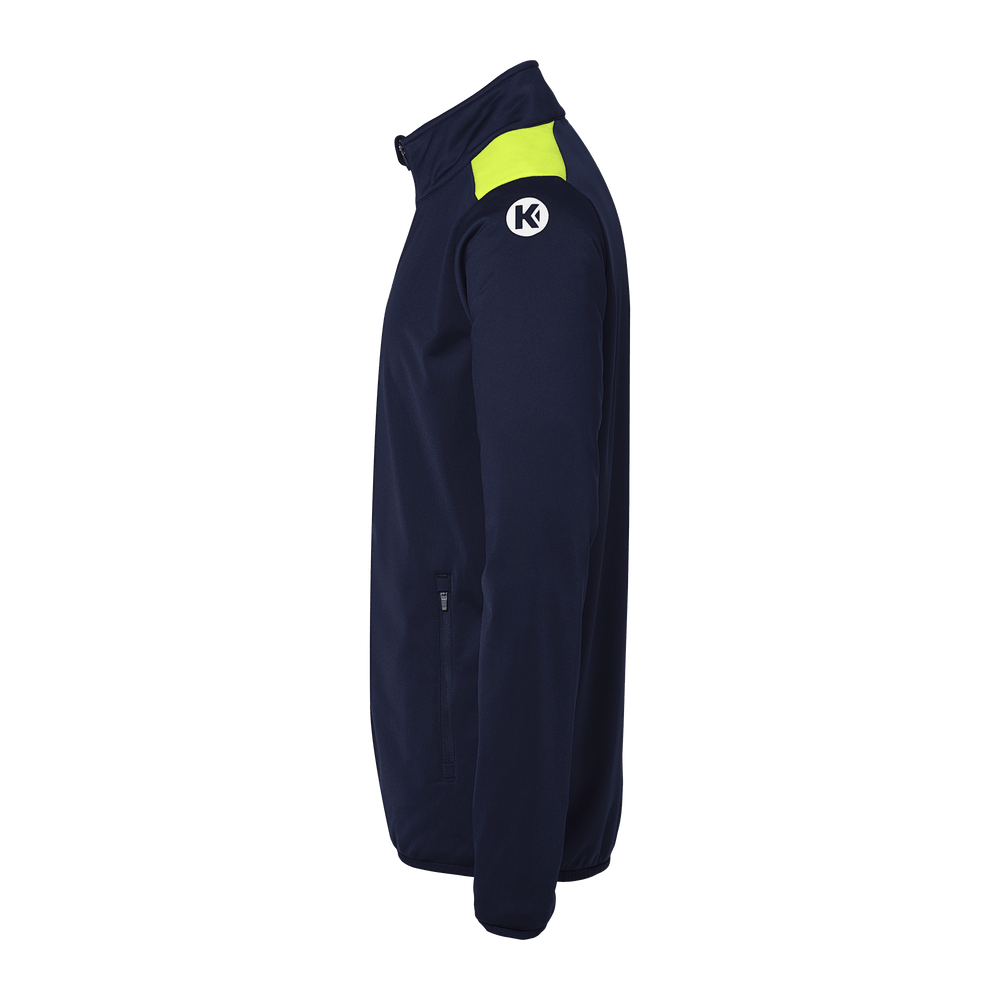 KEMPA Emotion 27 Poly Jacke Kind (marine/fluo gelb)