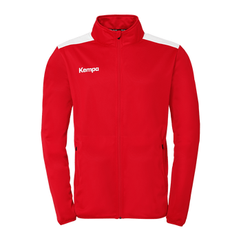 KEMPA Emotion 27 Poly Jacke Kind (rot/weiß)