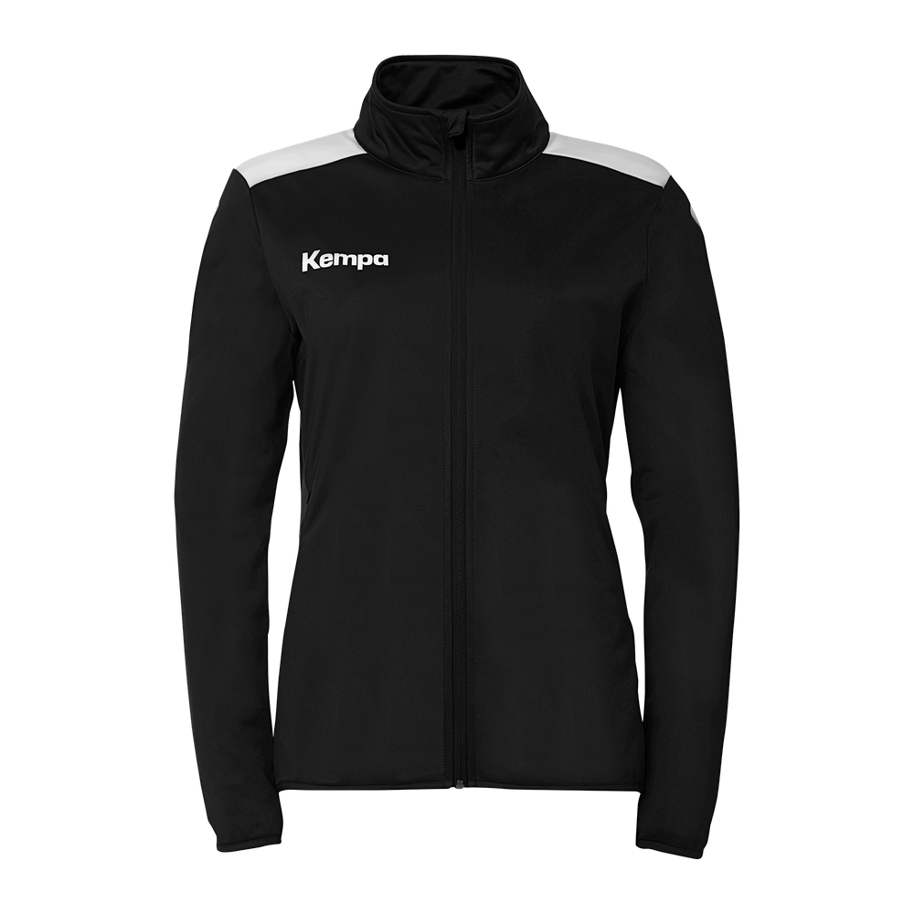 KEMPA Emotion 27 Poly Jacke Damen (schwarz/weiß)
