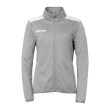 KEMPA Emotion 27 Poly Jacke Damen (dark grau melange/weiß)