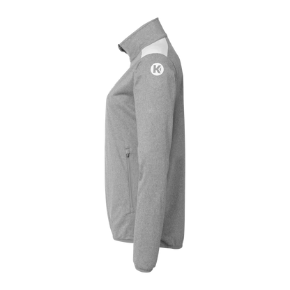 KEMPA Emotion 27 Poly Jacke Damen (dark grau melange/weiß)