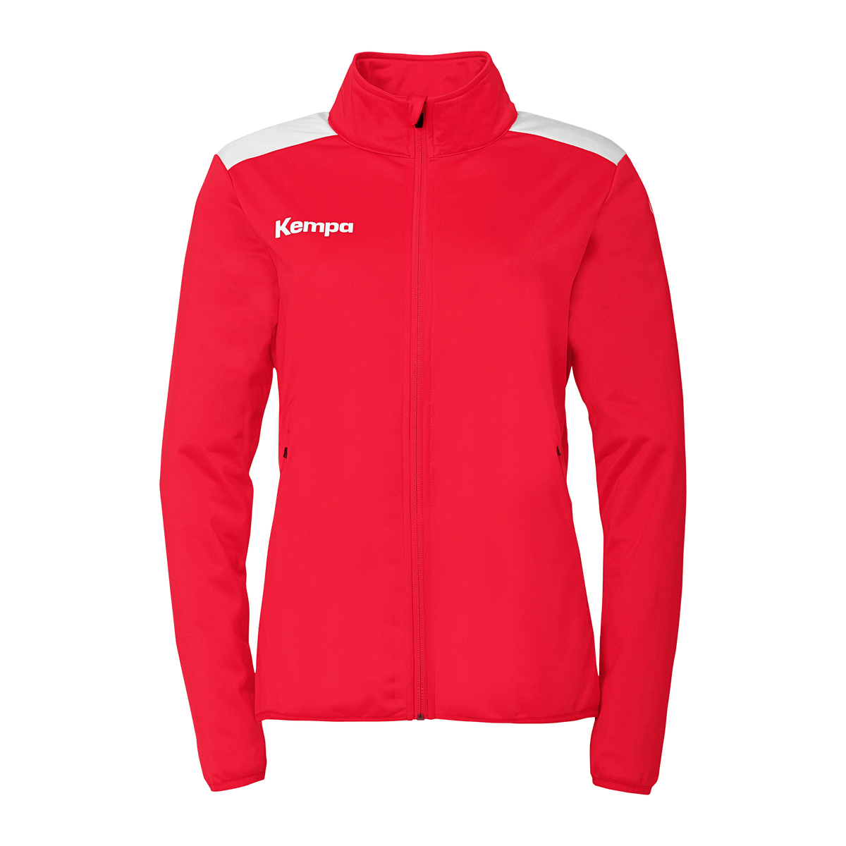 KEMPA Emotion 27 Poly Jacke Damen (rot/weiß)