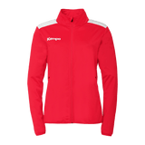 KEMPA Emotion 27 Poly Jacke Damen (rot/weiß)