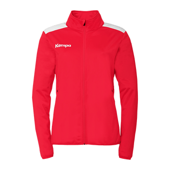 KEMPA Emotion 27 Poly Jacke Damen (rot/weiß)