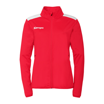 KEMPA Emotion 27 Poly Jacke Damen (rot/weiß)