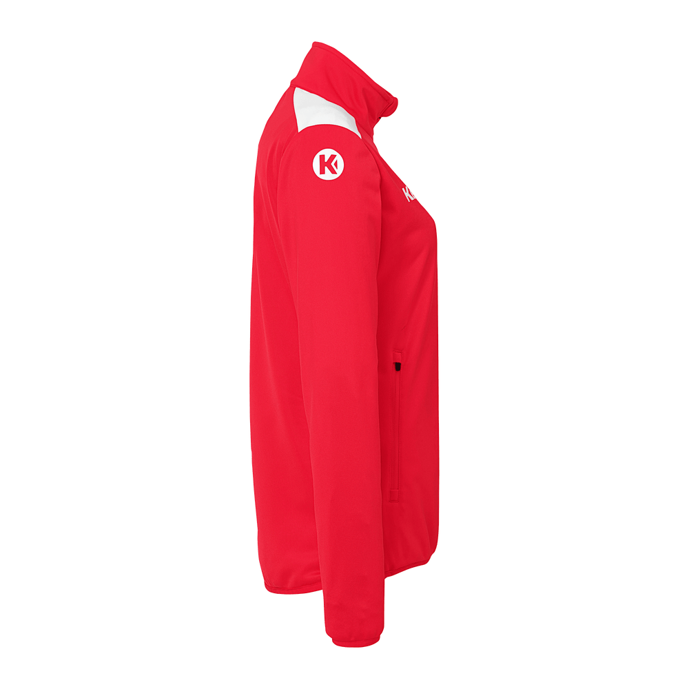 KEMPA Emotion 27 Poly Jacke Damen (rot/weiß)