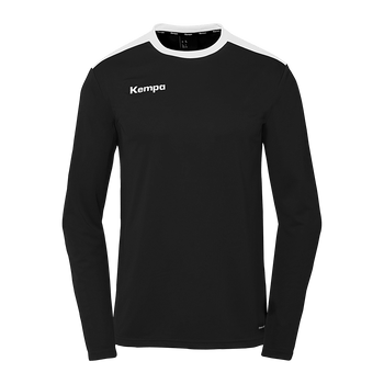 KEMPA Emotion 27 Langarmshirt Kind (schwarz/weiß)