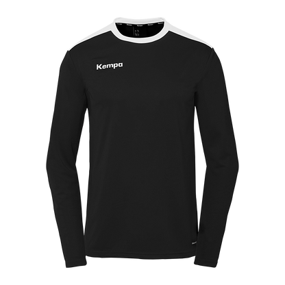 KEMPA Emotion 27 Langarmshirt Kind (schwarz/weiß)