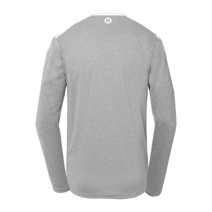 KEMPA Emotion 27 Langarmshirt Kind (dark grau melange/weiß)