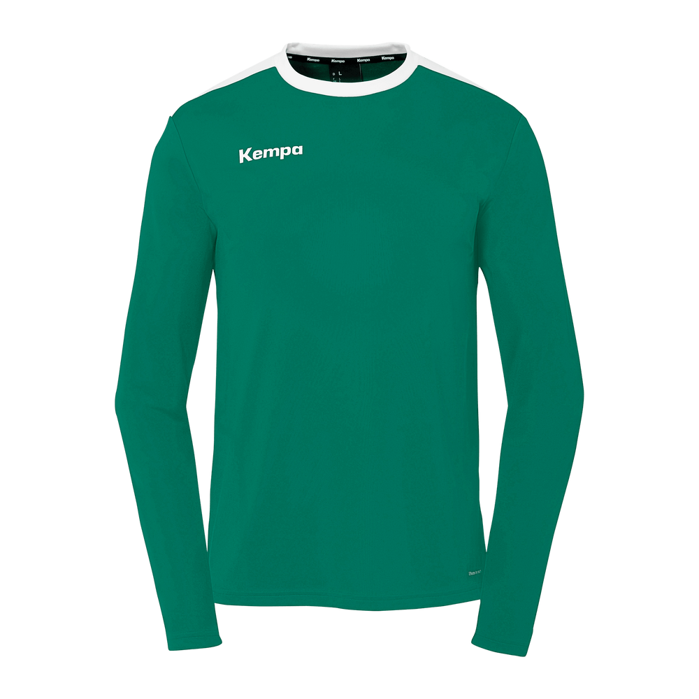 KEMPA Emotion 27 Langarmshirt Kind (lagune/weiß)