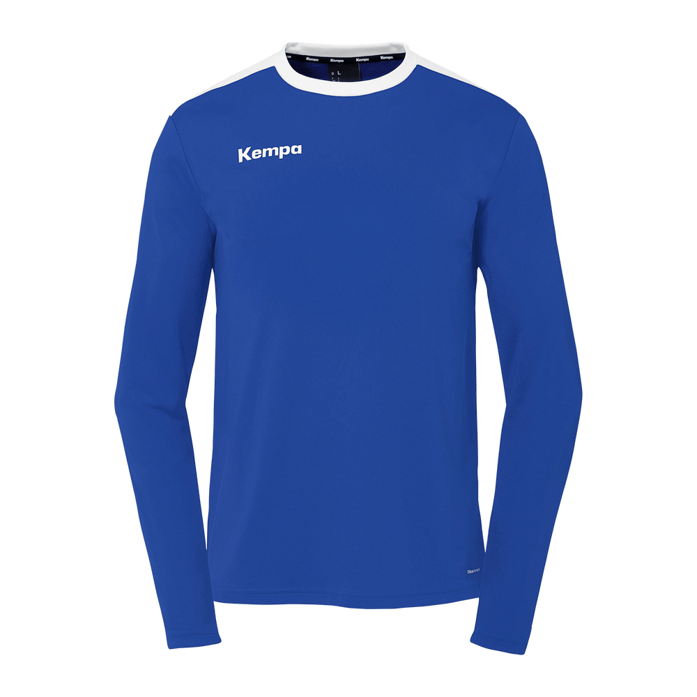 KEMPA Emotion 27 Langarmshirt Kind (royal/weiß)