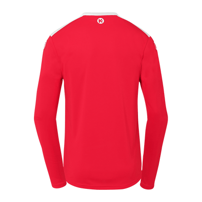 KEMPA Emotion 27 Langarmshirt Kind (rot/weiß)