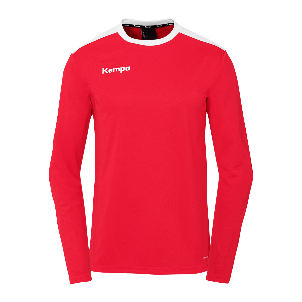 KEMPA Emotion 27 Langarmshirt Kind (rot/weiß)